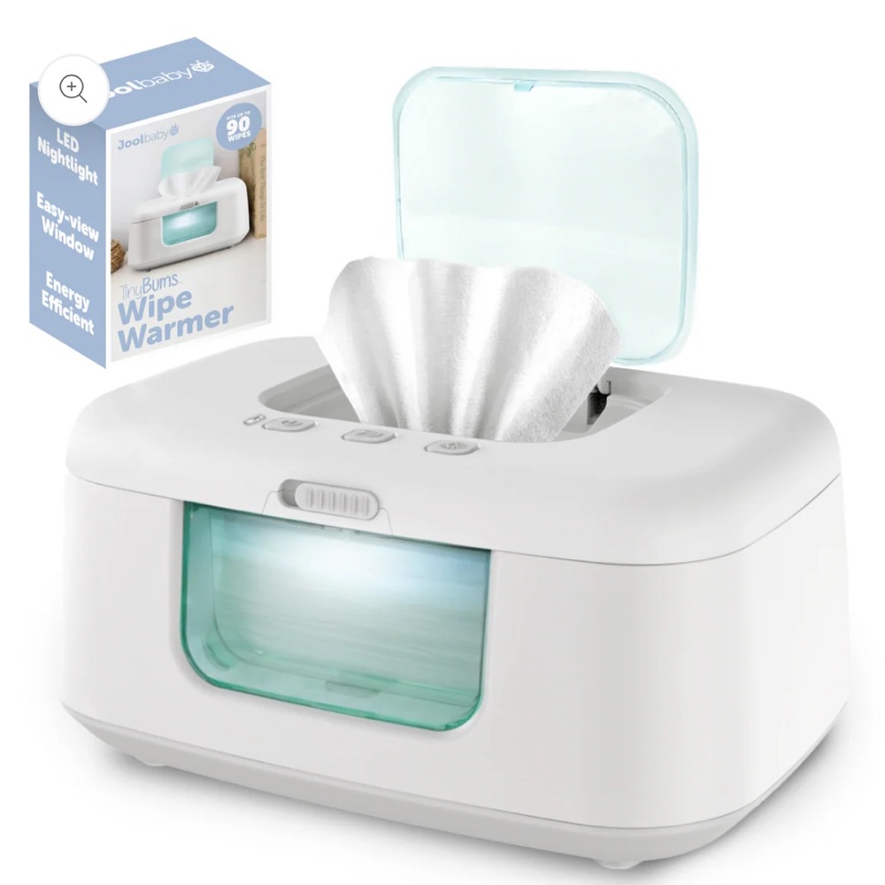 Baby Wipe Warmer with LED Nightlight
